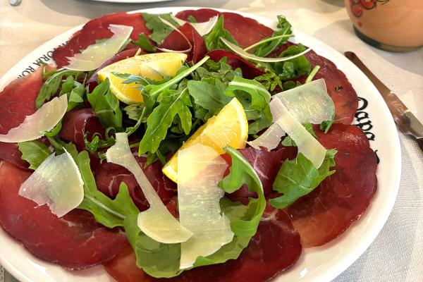 Bresaola e rughetta